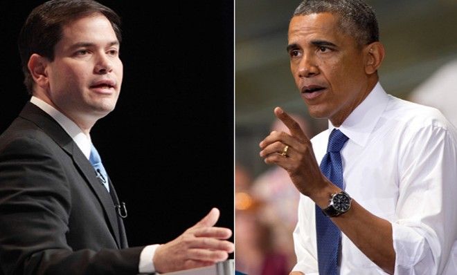 Rubio and Obama