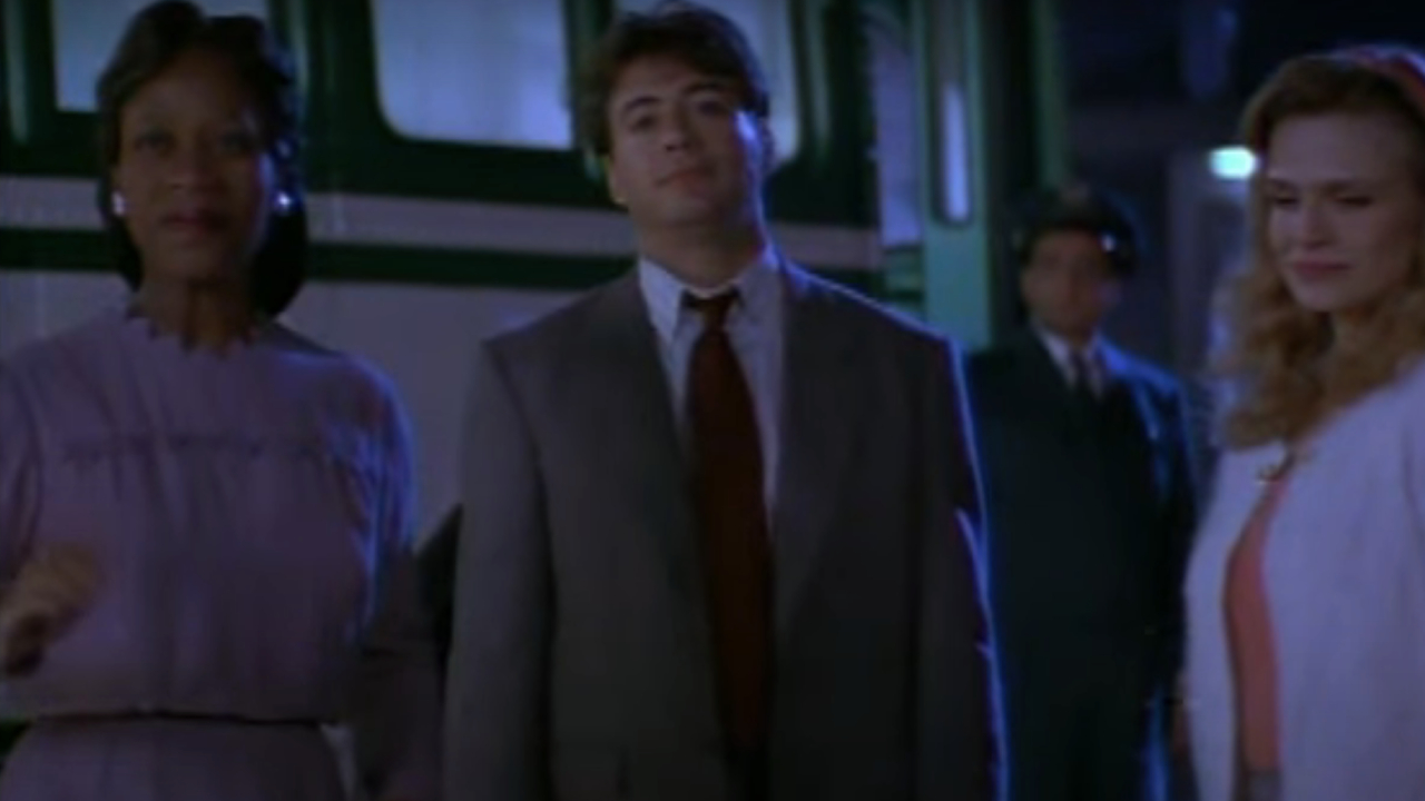 Alfre Woodard, Robert Downey Jr., and Kyra Sedgwick in Heart and Souls
