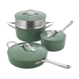 Procook Soho Cookware Set 4 Piece Green