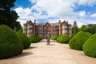 Skateboarding down the halls? Burton Agnes Hall was inherited by a 12-year-old in 1989.