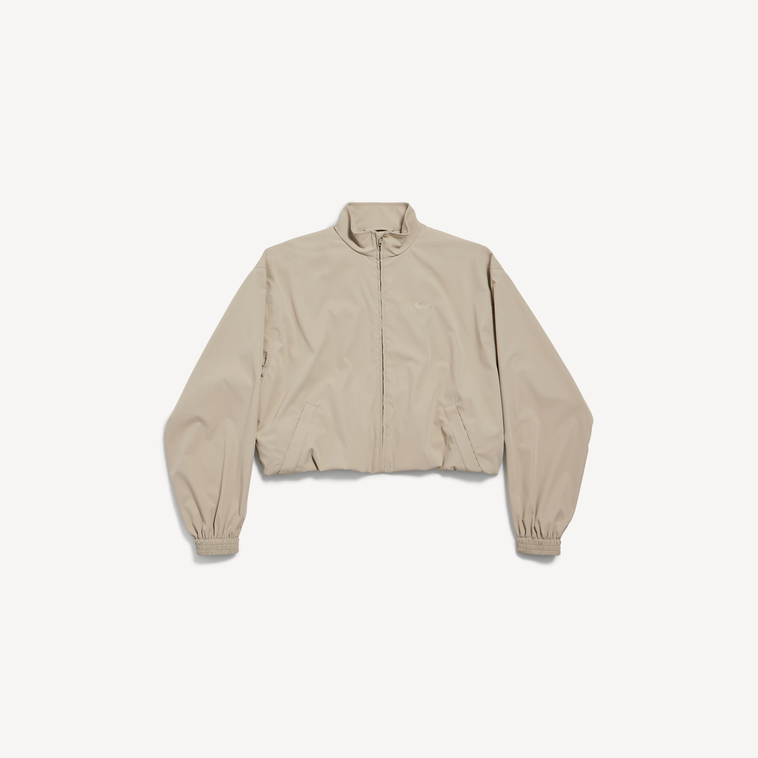 Women's Folded Tracksuit Jacket in Dune