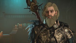 Diablo 4 character customization showing a sorcerer