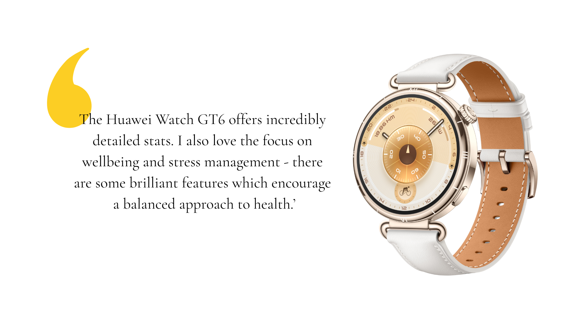 Best Fitness Trackers - testing the Huawei Watch GT 6 for Marie Claire UK