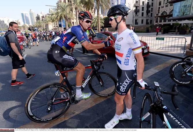 Mark Cavendish and Taylor Phinney