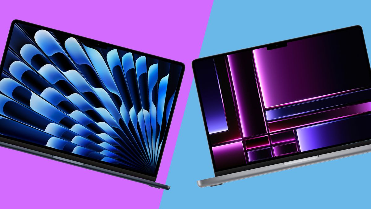 MacBook Air 15-inch vs MacBook Pro 14-inch | TechRadar