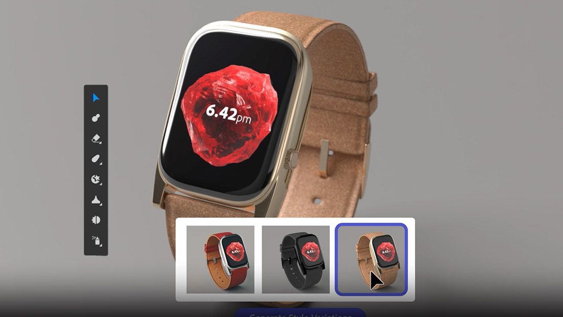 Adobe Firefly explained; a watch render