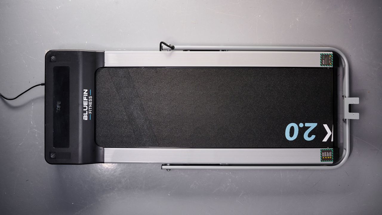 Bluefin Fitness Task 2.0 Treadmill, a view from the top