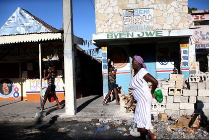  People in Haiti continue to rebuild and reestablish their daily routines after the five year anniversary of the magnitude 7.0 earthquake that hit just before 5 p.m. on Jan. 12, 2010