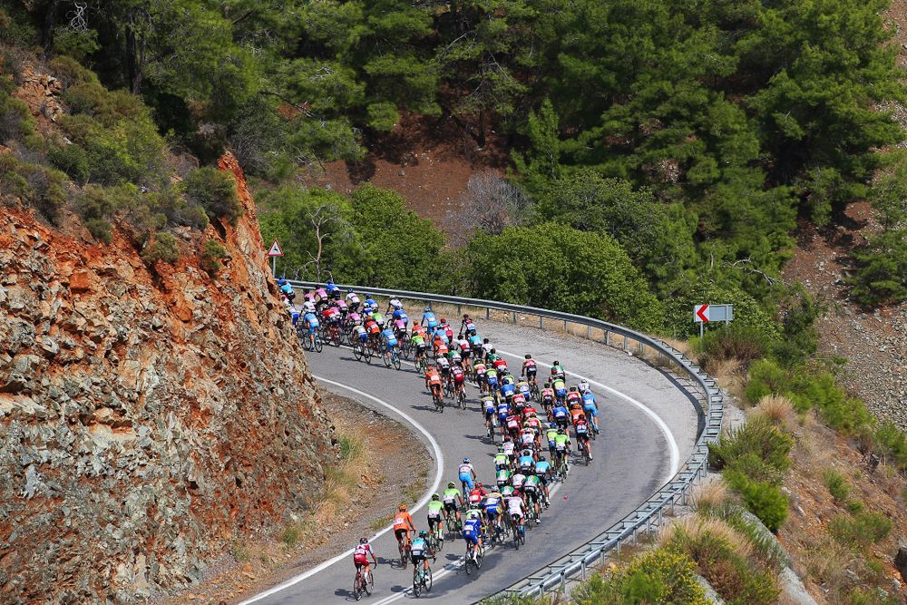 The Tour of Turkey peloton