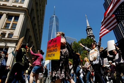 March for Truth rally in NYC