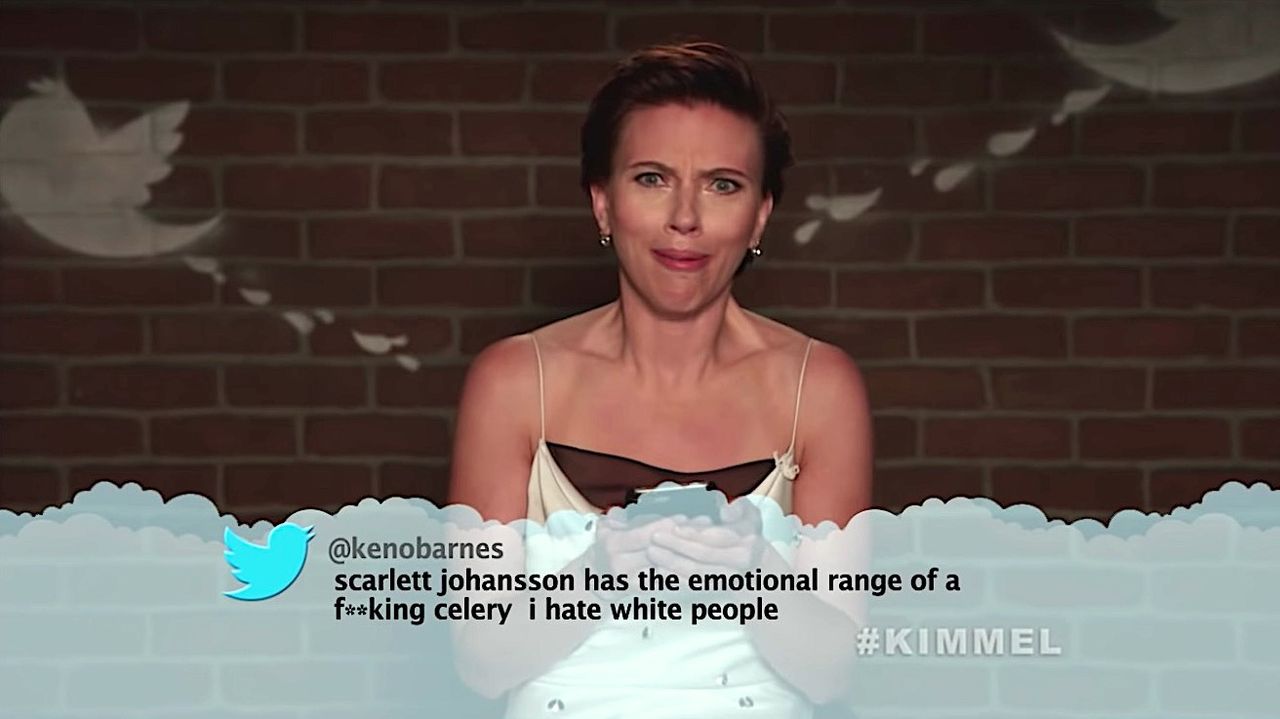 Avengers stars read mean tweets on Jimmy Kimmel Live