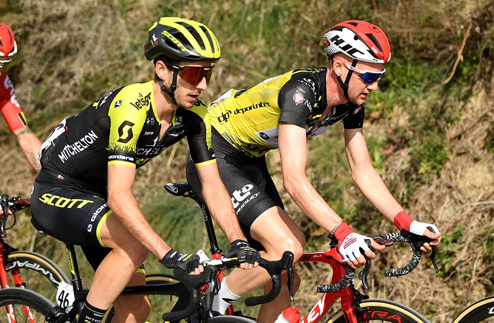 Tim Wellens (Lotto Soudal) and Simon Yates (Mitchelton-Scott) at Ruta del Sol stage 4