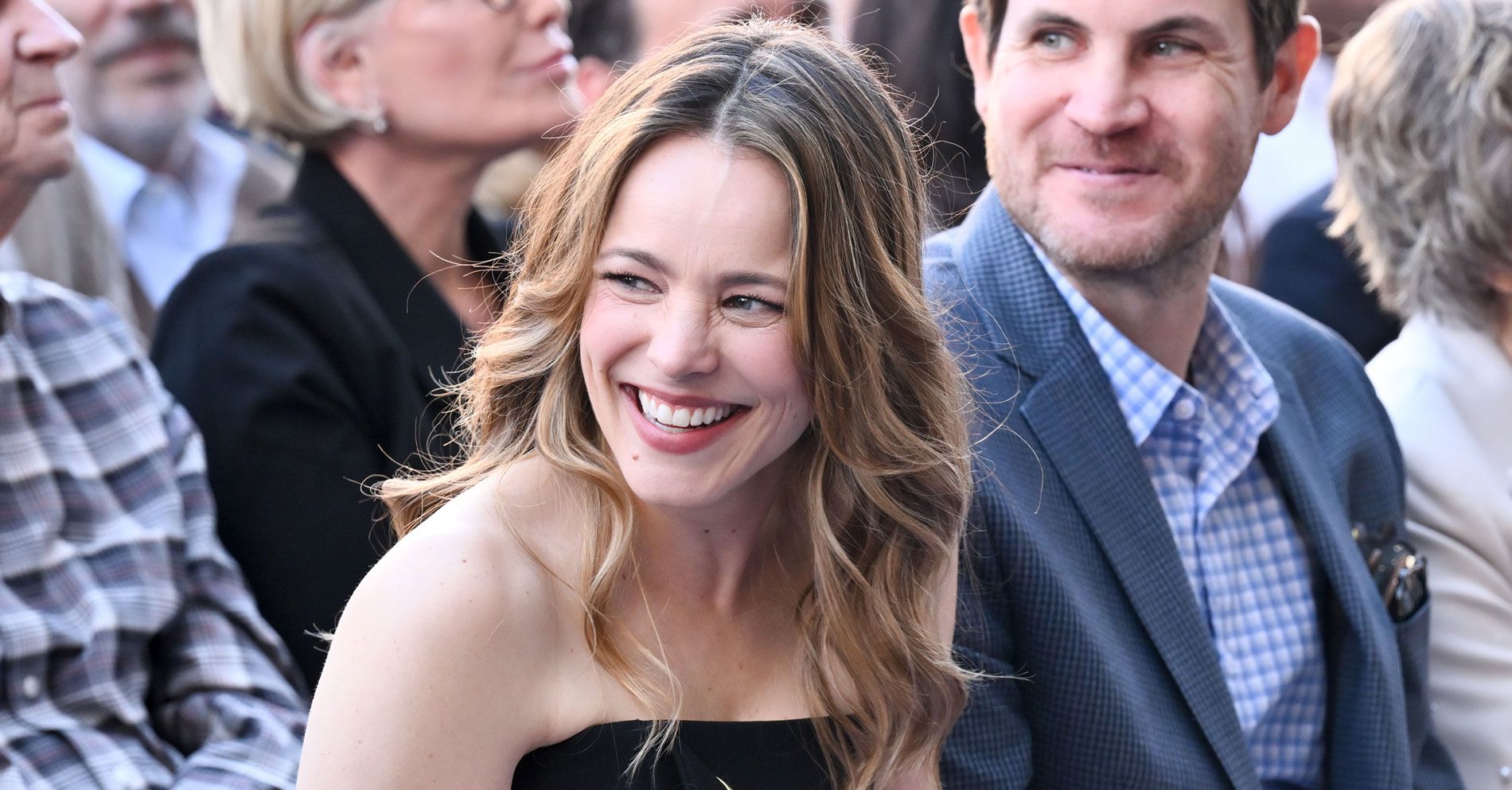 Rachel McAdams Is Making the Peplum Trend Happen in 2026