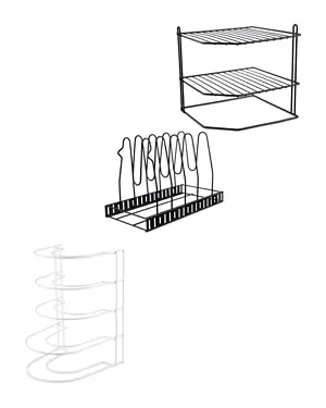 Wire Cabinet Organiser