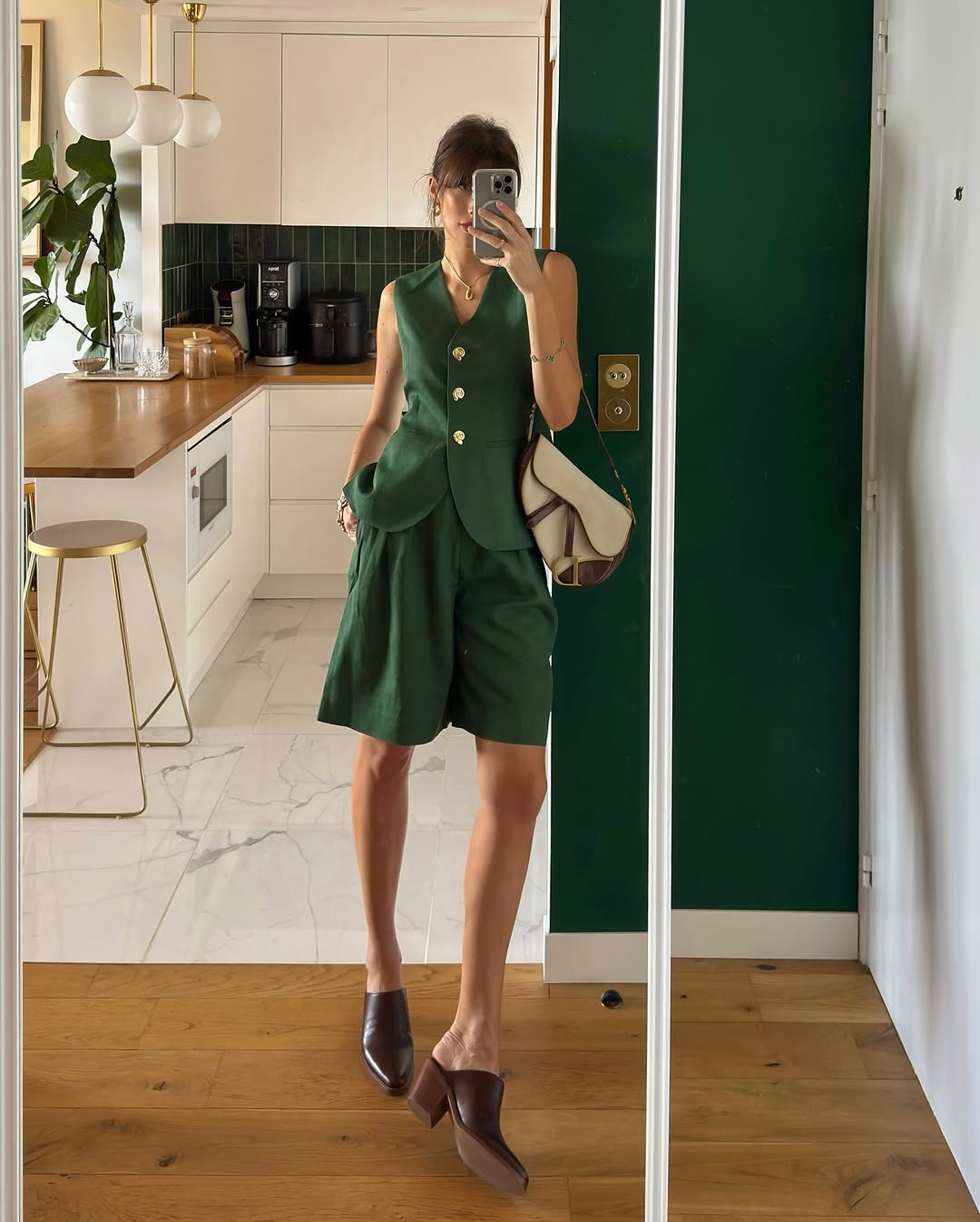 woman wearing matching 2-piece set summer 2025