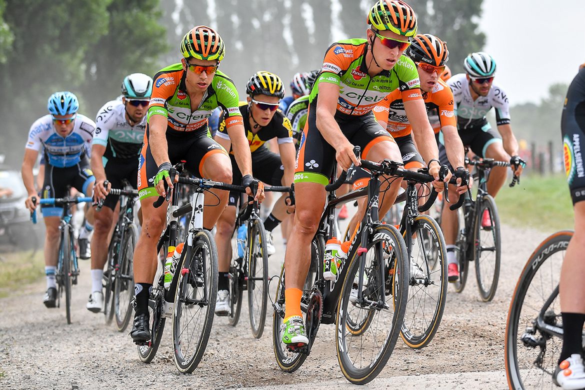 Tim Merlier and Wout Van Aert in Schaal Sels