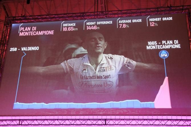 The 2014 Giro will pay tribute to Marco Pantani