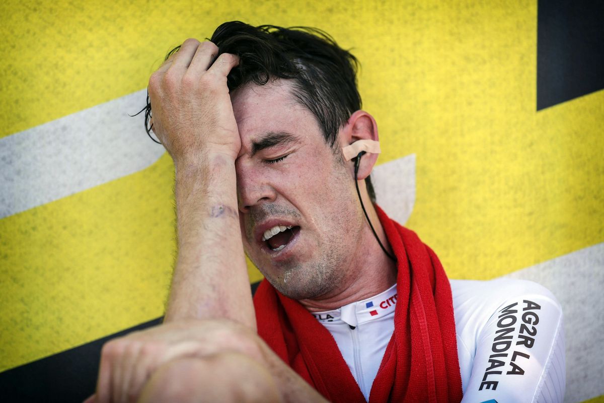 Tour de France 2021 - 108th Edition - 20th stage Libourne - Saint Emilion 30,8 km - 17/07/2021 - Ben O&#039;Connor (AUS - AG2R Citroen Team) - photo Tim Van Wichelen/CV/BettiniPhotoÂ©2021 