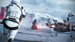 Star Wars Battlefront 2 features content from all three eras of Star Wars, including characters from the new films.
