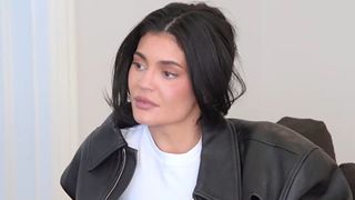 Kylie Jenner is shown on The Kardashians.