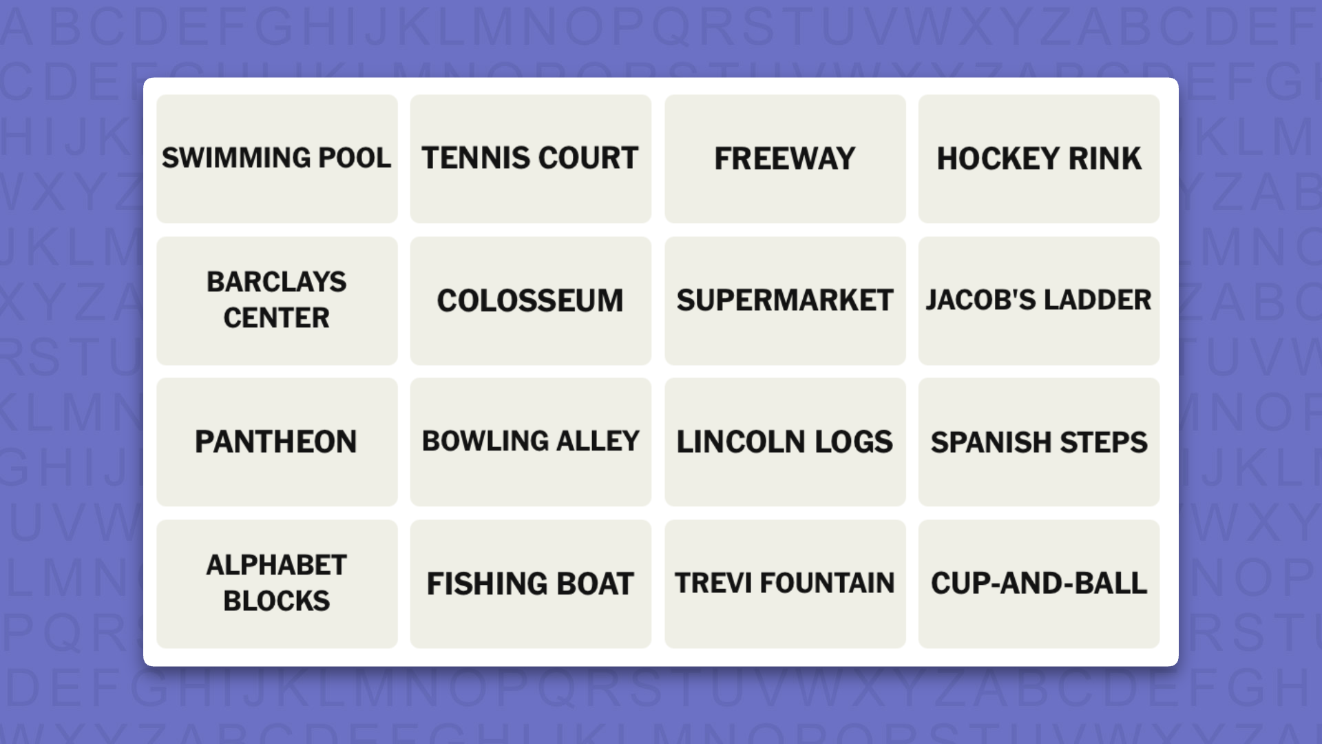 NYT Connections hints for game 1152 on a purple background
