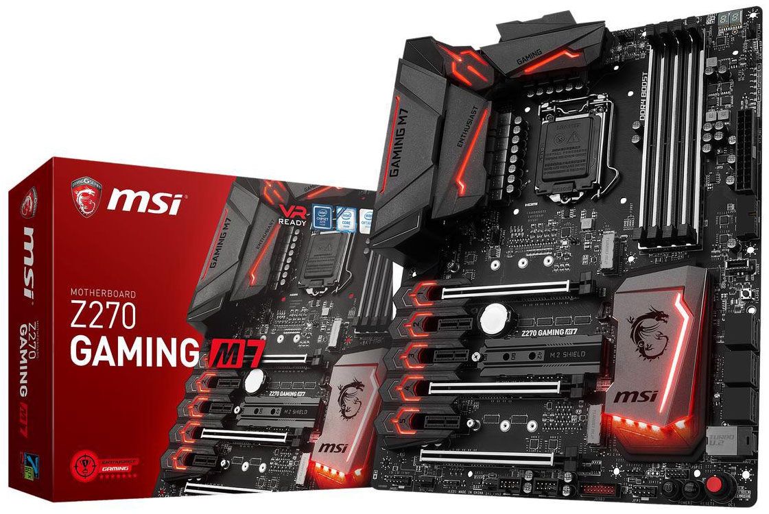 MSI s Feature rich Z270 Gaming M7 Motherboard Falls To 130 After 