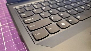 Lenovo Legion Pro 5i gaming laptop closeup of keys