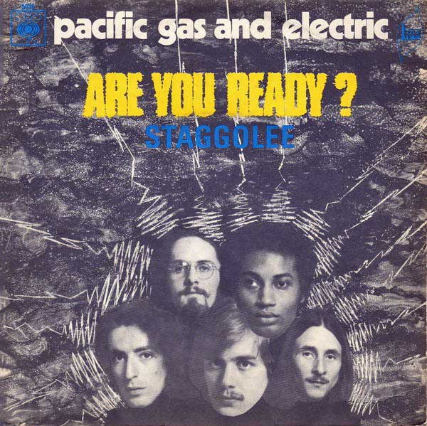 The cover of Pacific Gas &amp;amp; Electric&#039;s Are You Ready? single