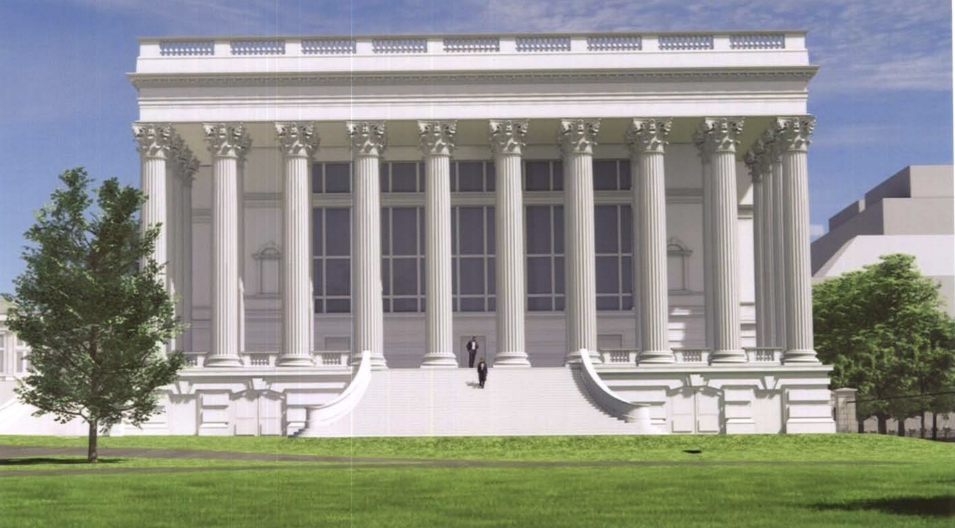 white house ballroom design