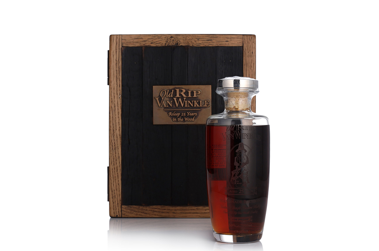 A bottle of Old Rip Van Winkle 25 Year Old 1989