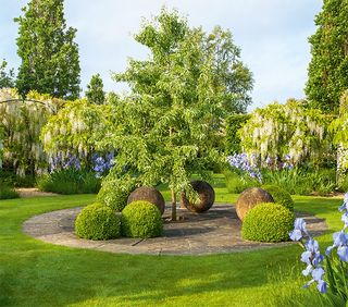 The Garden at Kingham Hill House, Oxfordshire, as designed by Rosemary Verey