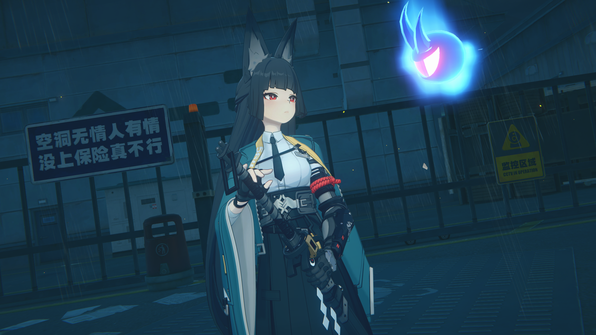 Zenless Zone Zero Version 1.4 promotional screenshot showing a new character.