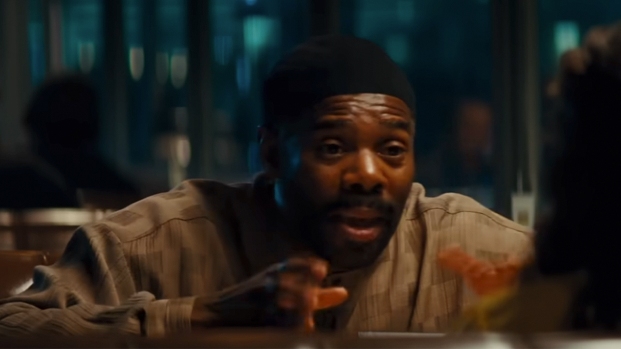 Colman Domingo in a black skull cap in Euphoria