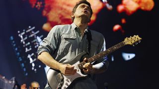 John Mayer performs onstage for day two of the 2025 Pilgrimage Music & Cultural Festival at The Park at Harlinsdale Farm on September 28, 2025 in Franklin, Tennessee