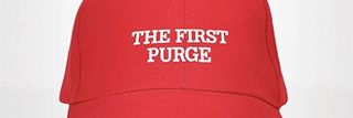 The First Purge campaign hat spoof