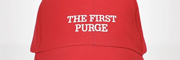 The First Purge campaign hat spoof