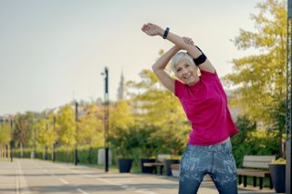 Exercising, like this women, is recommended on the metabolic confusion diet