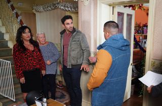 The Panesar brothers have some shocking news for Kat Moon in EastEnders