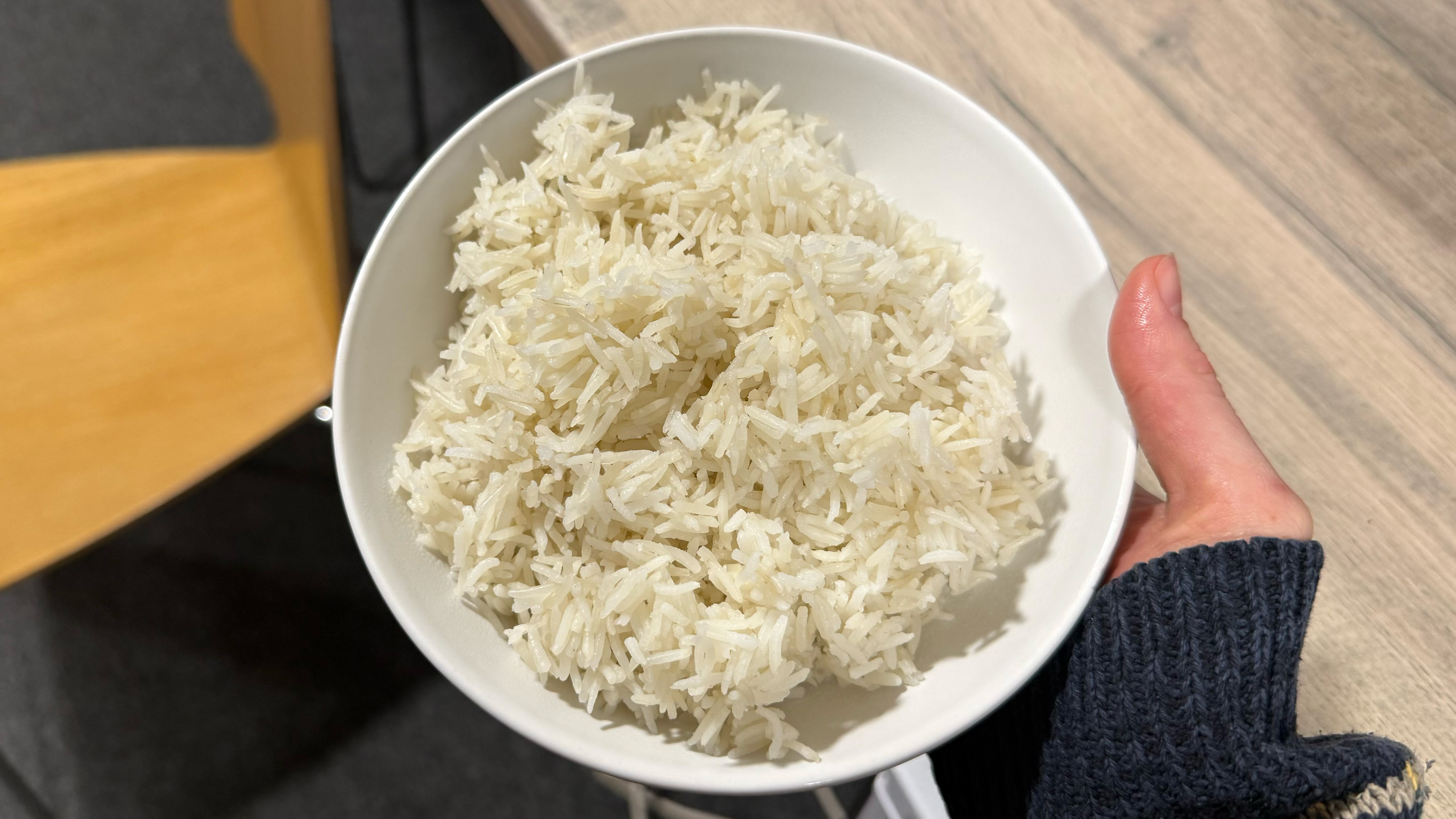 rice made in the instant pot pro
