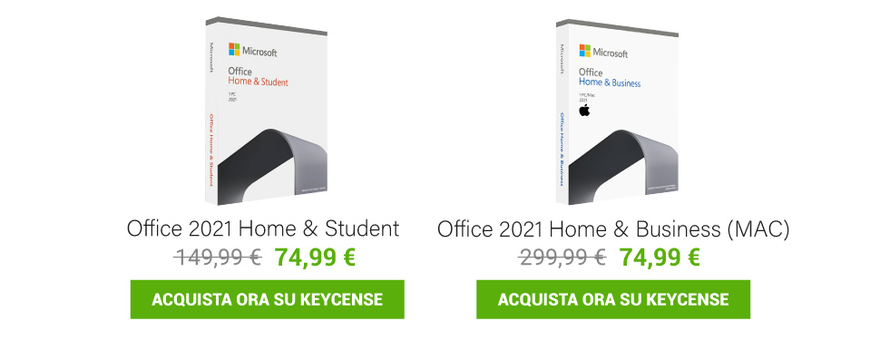 Attivazione Office 2021