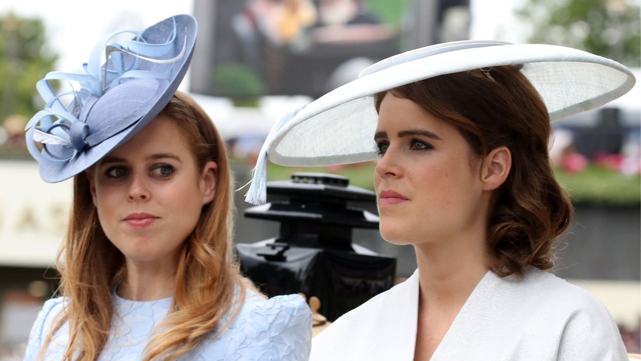 Princess Beatrice and Princess Eugenie attend Royal Ascot in 2018