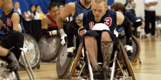 Mark Zupan in Murderball