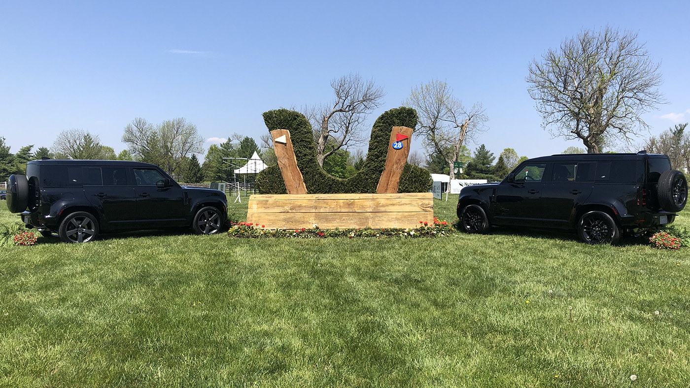 Kentucky Three-Day Event cross-country course: fence 28