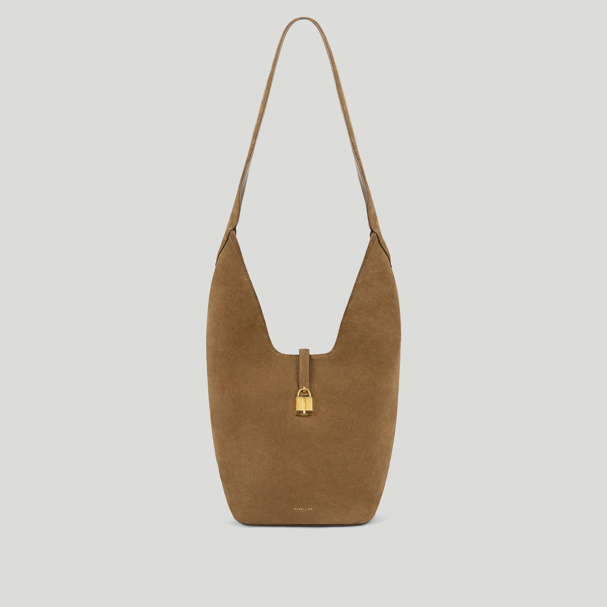 The Siena Crossbody | Tobacco Suede | Demellier
