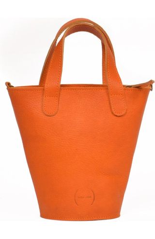 Sara Mini Leather Tote Bag