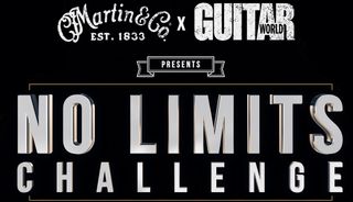 The logo for Martin + Guitar World's No Limits Challenge contest