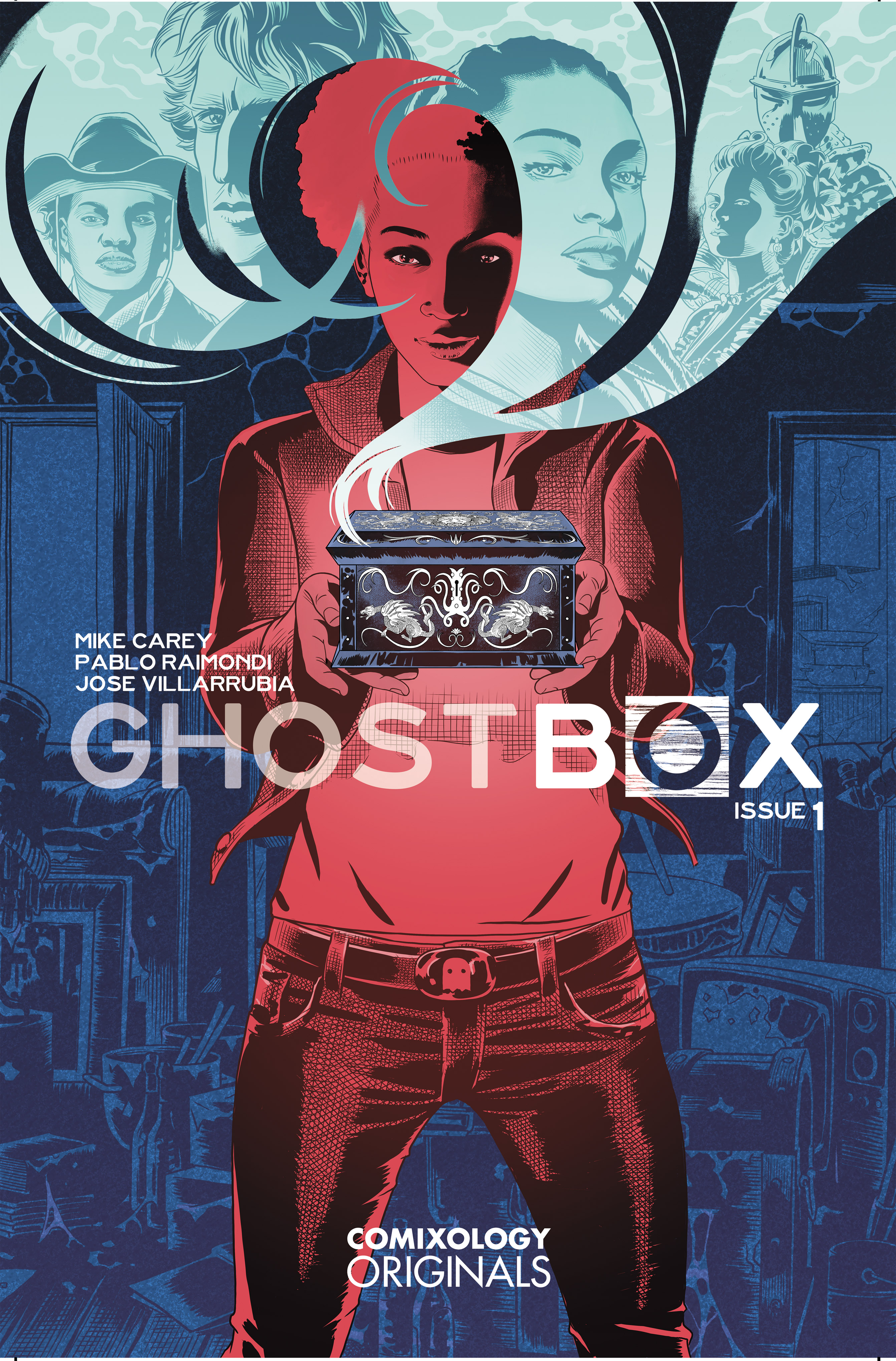 The cover for GhostBox #1.