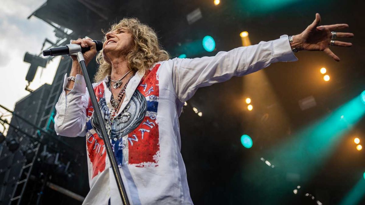 David Coverdale onstage