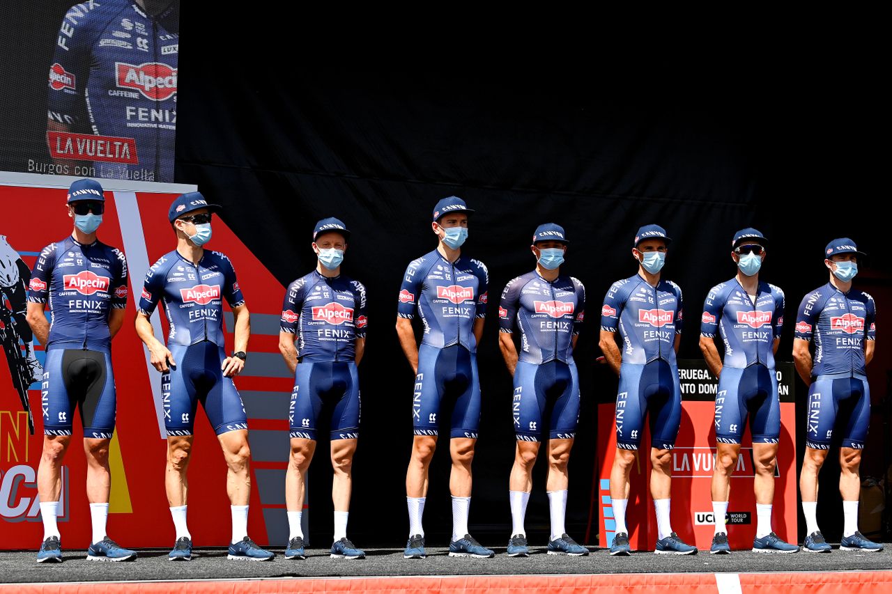 Alpecin-Fenix at the 2021 Vuelta 