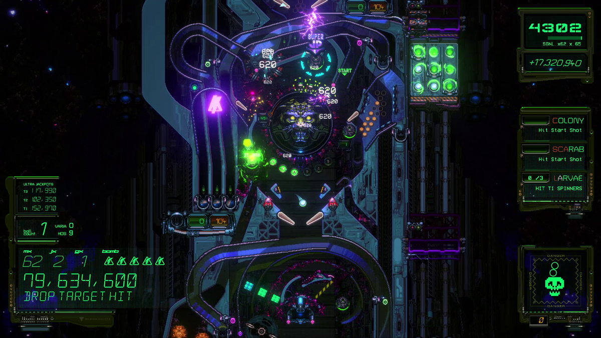 Xenotilt pinball